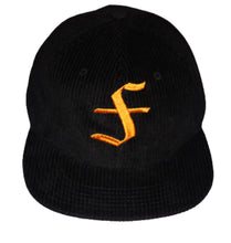 画像をギャラリービューアに読み込む, FIELD ISLAND（フィールド・アイランド）F CORDUROY CAP  / Ｆコーデュロイ・キャップ  BLACK
