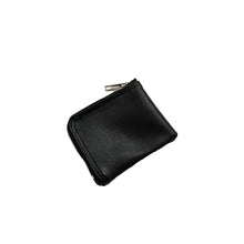 画像をギャラリービューアに読み込む, FIELD ISLAND (フィールド・アイランド) PU LEATHER　ZIP WALLET / PUレザー・ジップ・ウォレット　 BLACK / ORANGE / SILVER
