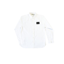 画像をギャラリービューアに読み込む, FAKE FLAG (フェイク・フラッグ) 　OXFORD　BUTTON　DOWN　LONG　SLEEVE　SHIRT / オックスフォード ボタンダウンロングスリーブ シャツ   WHITE
