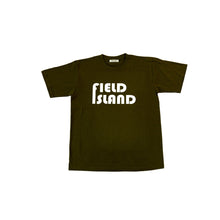 画像をギャラリービューアに読み込む, FIELD ISLAND （フィールド・アイランド） LOGO TEE  / ロゴＴシャツ　 WHITE / BLACK / KHAKI / SAX
