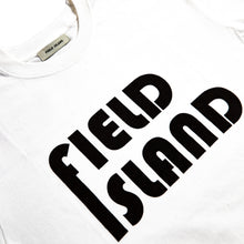 画像をギャラリービューアに読み込む, FIELD ISLAND （フィールド・アイランド） LOGO TEE  / ロゴＴシャツ　 WHITE / BLACK / KHAKI / SAX

