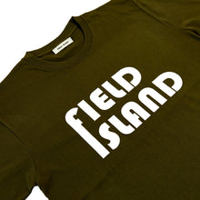 画像をギャラリービューアに読み込む, FIELD ISLAND （フィールド・アイランド） LOGO TEE  / ロゴＴシャツ　 WHITE / BLACK / KHAKI / SAX
