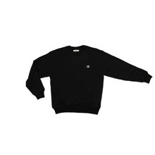 画像をギャラリービューアに読み込む, FAKE FLAG（フェイク・フラッグ）HEAVYWEIGHT CREW NECK SWEAT / ヘヴィーウェイト　クルーネック・スウェット   BLACK
