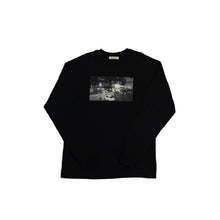 画像をギャラリービューアに読み込む, FAKE SCRAMBLE (フェイク・スクランブル) LONG T SHIRT /  ロングTシャツ　 BLACK
