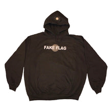 画像をギャラリービューアに読み込む, FAKE FLAG (フェイク・フラッグ) PULLOVER  HOODIE / プルオーバー・フーディ  BLACK / GLAY
