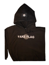 画像をギャラリービューアに読み込む, FAKE FLAG (フェイク・フラッグ) PULLOVER  HOODIE / プルオーバー・フーディ  BLACK / GLAY
