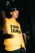 画像をギャラリービューアに読み込む, FIELD ISLAND   (フィールド・アイランド) 2022 S/S LOGO SWEAT / ロゴ・ スウェット　WHITE / BLACK / GOLD
