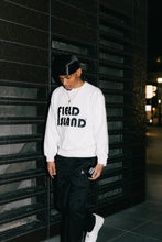 画像をギャラリービューアに読み込む, FIELD ISLAND   (フィールド・アイランド) 2022 S/S LOGO SWEAT / ロゴ・ スウェット　WHITE / BLACK / GOLD

